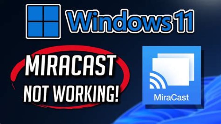 device manager device manager miracast not working