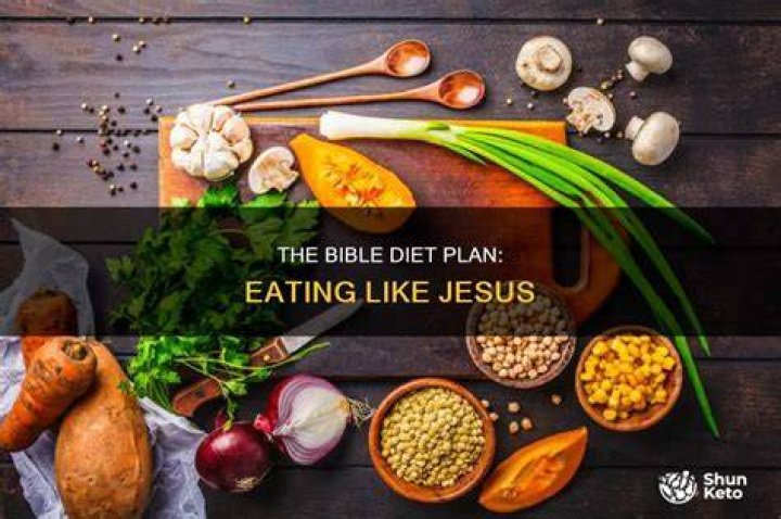 Diet Like Jesus