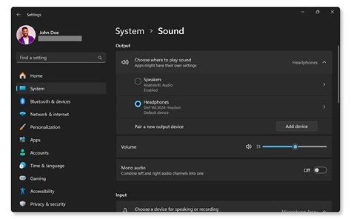 disable audio device disable audio device Hulu Windows 10 PB4
