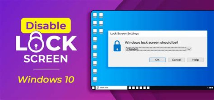 disable lock screen menu