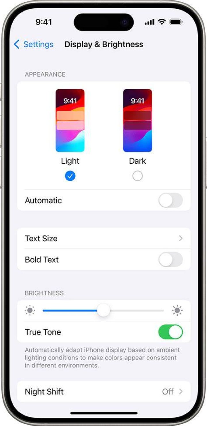 Display - Max Brightness