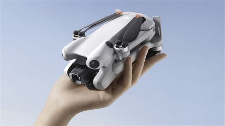 DJI Mini 2 folded side DJI Mini 2 folded side