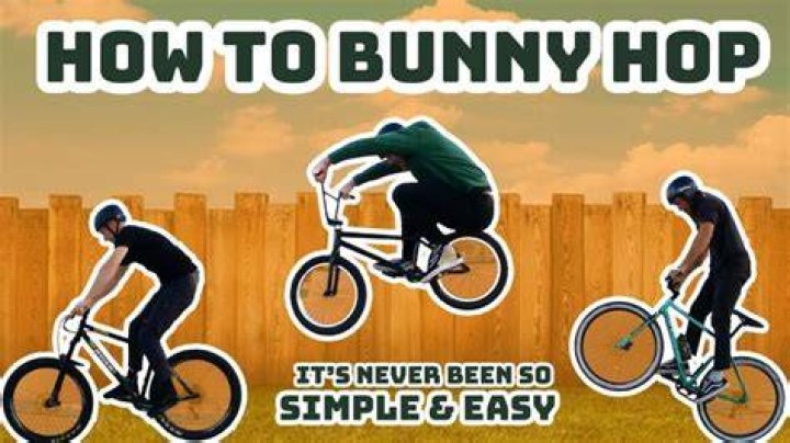Doing a bunny hop