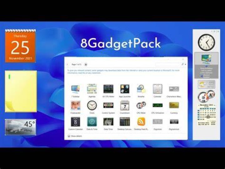 download 8GadgetPack windows 10