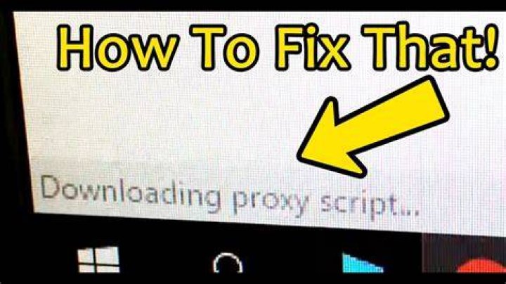 downloading proxy script fail slow chrome