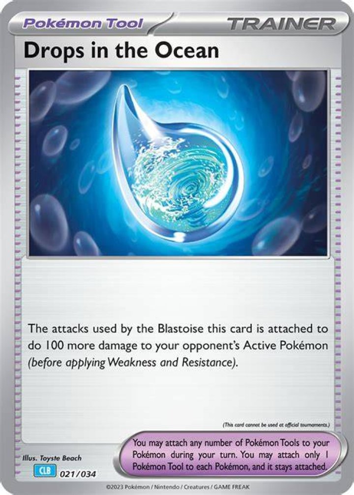 Drops in the Ocean (Blastoise Deck 21)