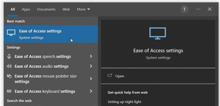 ease of access