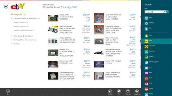 ebay windows 8 app
