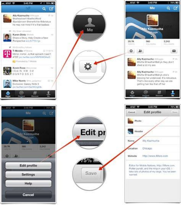 edit twitter profile edit twitter profile