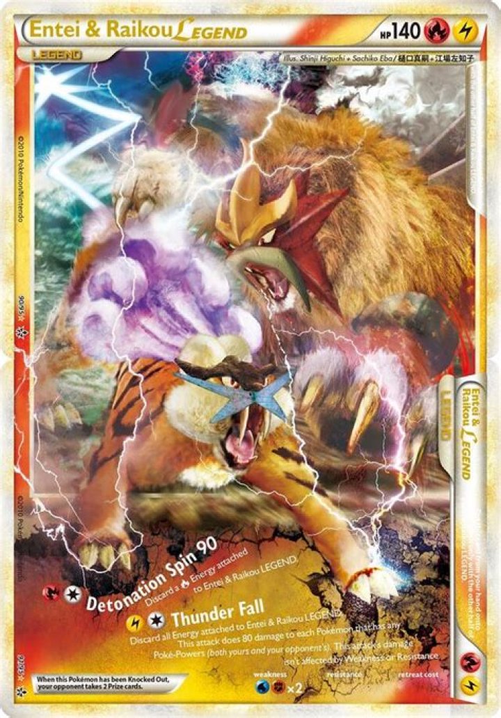 Entei & Raikou LEGEND (Unleashed 90)