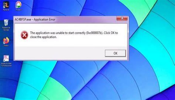 error 0x000007b