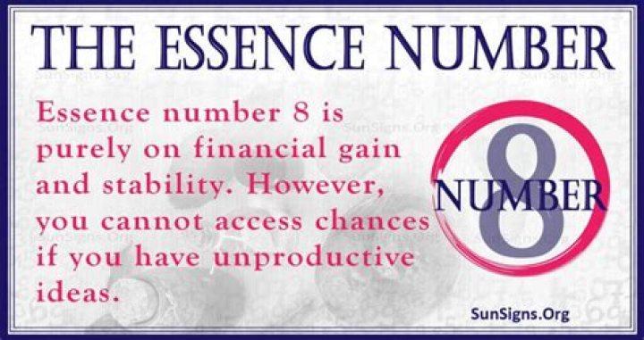 Essence Number 8