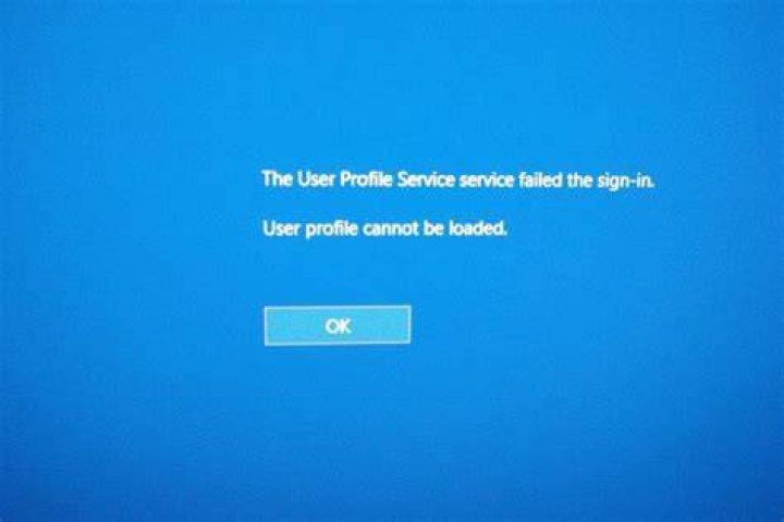 Failed to read profile