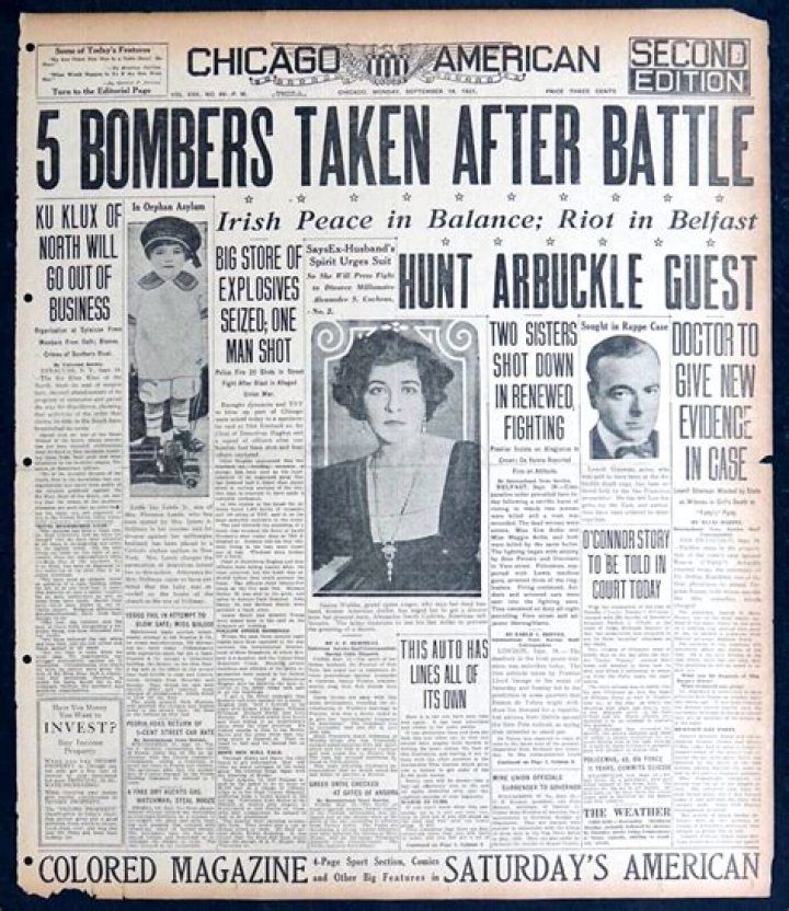 Fatty Arbuckle Rape Scandal