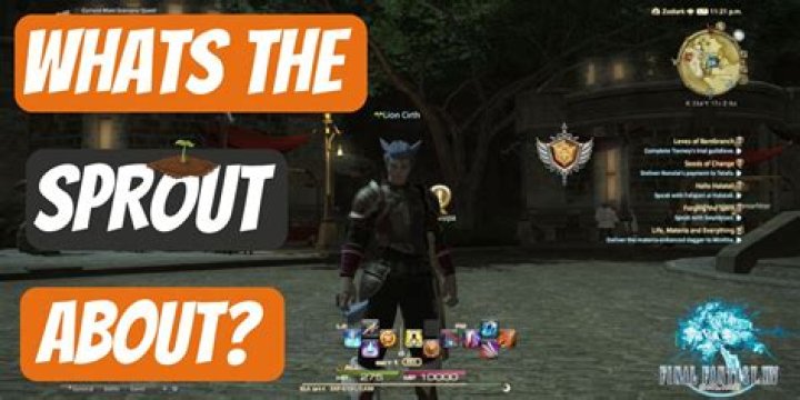 Ffxiv When Do You Lose Sprout