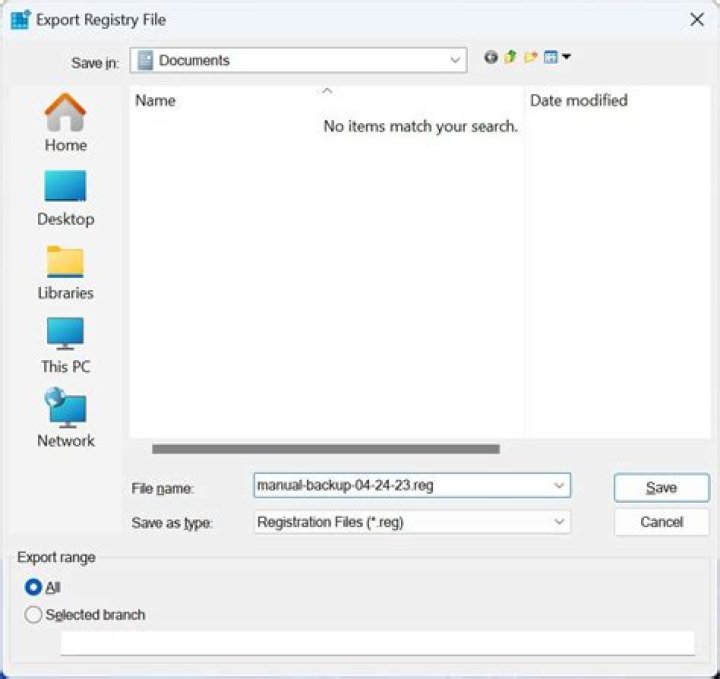 export registry file export registry disable the Windows Key