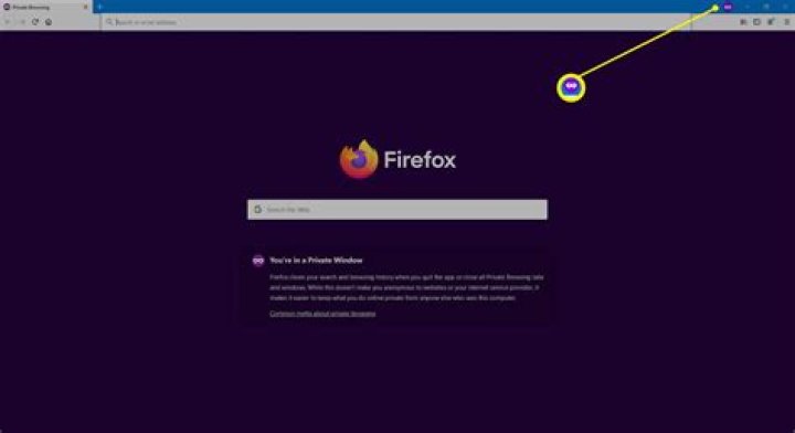Firefox private browsing.
