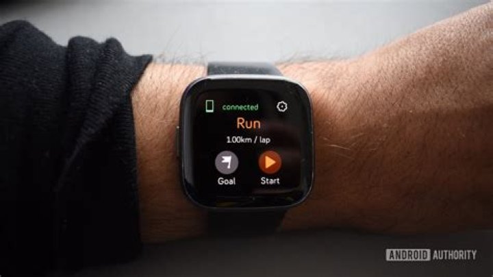 fitbit versa 2 exercise run screen fitbit versa 2 exercise run screen