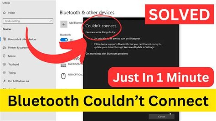 Fix common Bluetooth connection problems