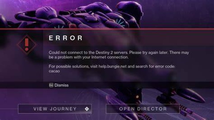 fix Destiny 2 errors
