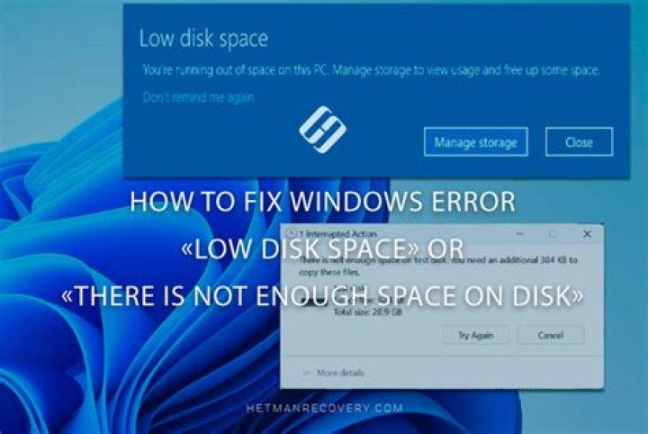 Fix disk space errors on Steam [Simplest methods]