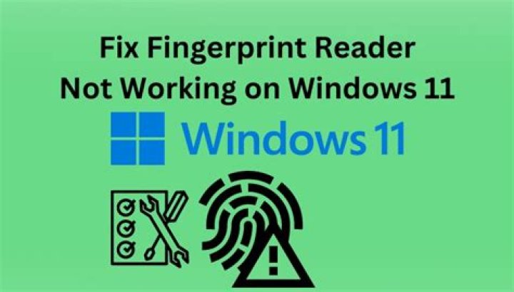 Fix fingerprint reader not working in HP envy laptop
