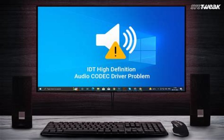Fix idt high definition audio codec has a driver problem
