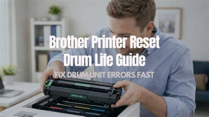 Fix Replace Drum Brother Printer