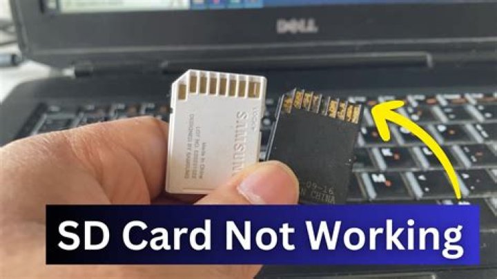 Fix SD card not being recognized in Windows 10