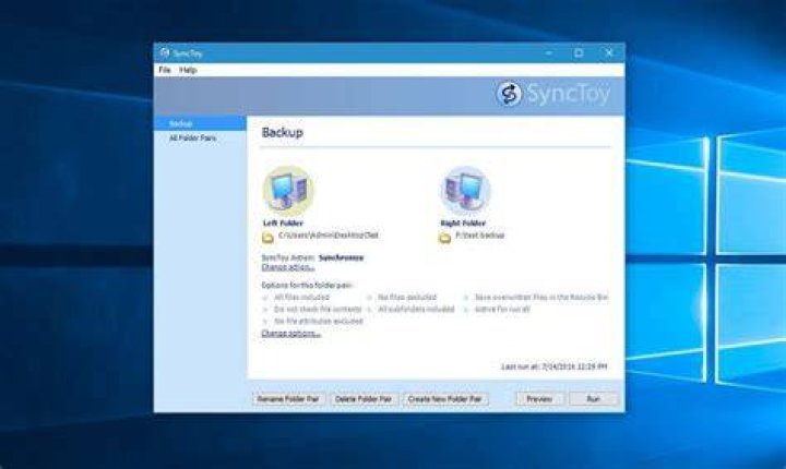 fix synctoy