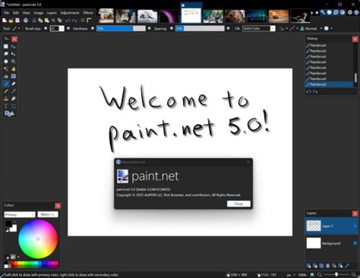 free software paintnet 