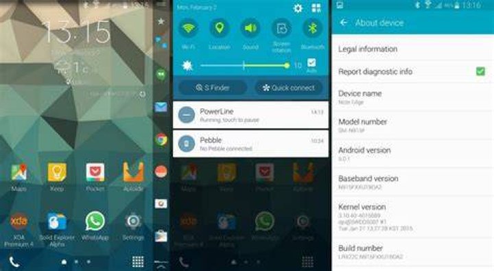 Galaxy Note Edge Lollipop Beta Galaxy Note Edge Lollipop Beta