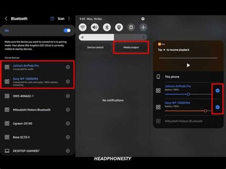 Galaxy S8: How does playing audio on two Bluetooth devices at once work?