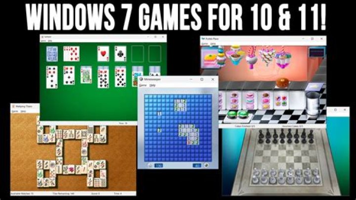 games windows 7 windows 10
