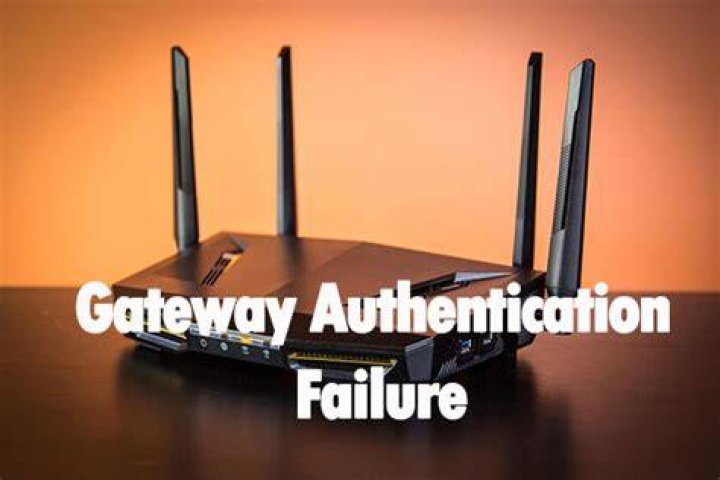 Gateway authentication failure U-verse