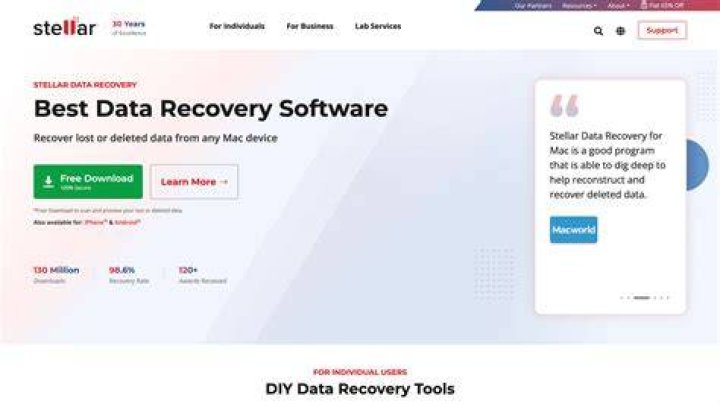get Stellar Recovery tool