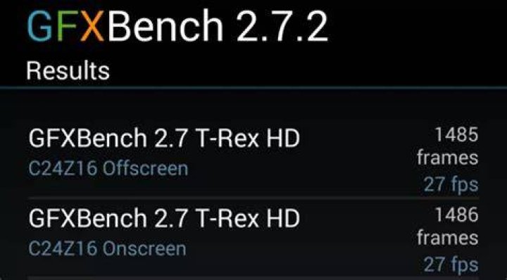 GFXBench 3.0 T-Rex HD (Onscreen)
