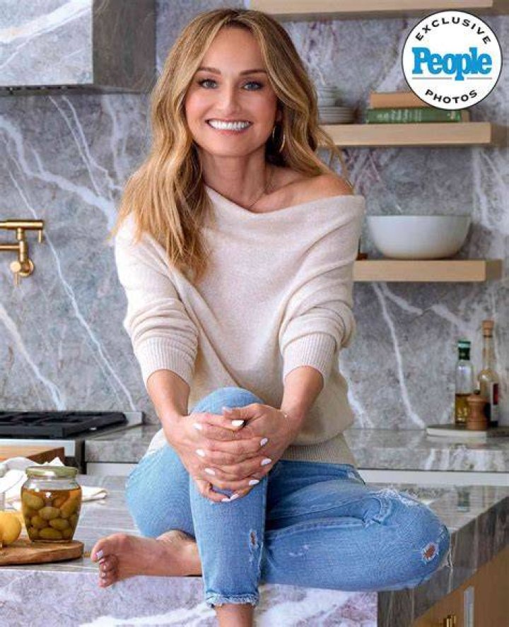 Giada De Laurentiis poses in the kitchen during the 2020 Food Network & Cooking Channel South Beach Wine & Food Festival