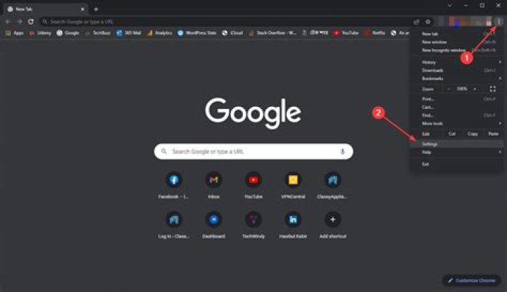 going settings chrome