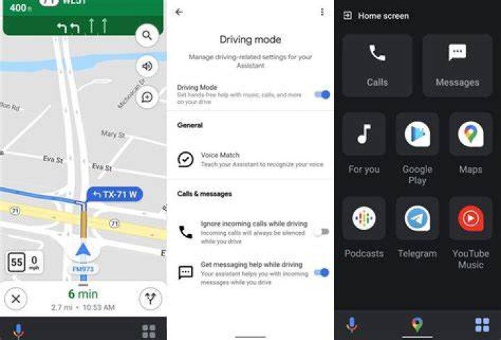 assistant car - Google 2019 Google Assistant Driving Mode.