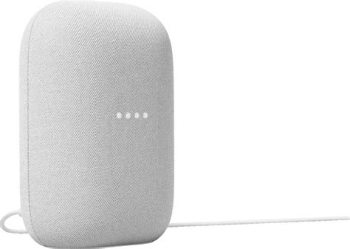 Google Nest Audio Chalk Promo Image Google Nest Audio Chalk Promo Image