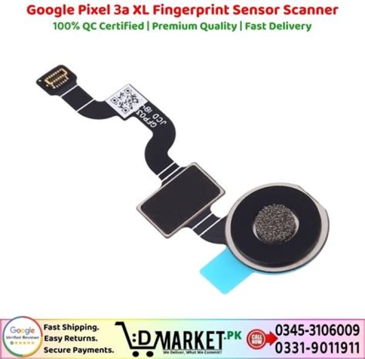 Google Pixel 3a XL fingerprint scanner Google Pixel 3a XL fingerprint scanner