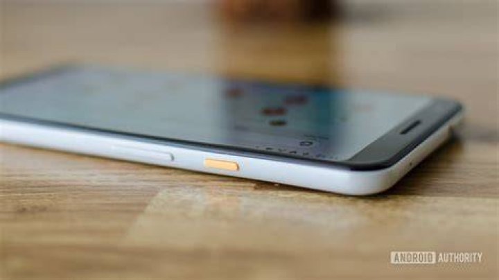 Google Pixel 3a XL side power button orange Google Pixel 3a XL side power button orange