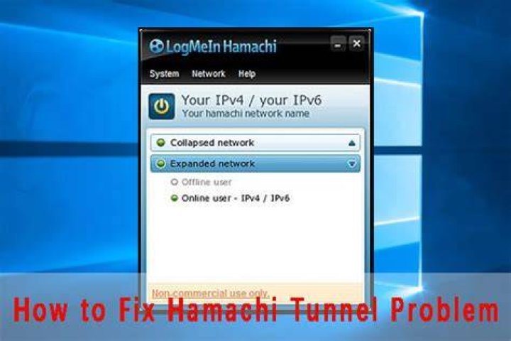 Hamachi tunnel problem