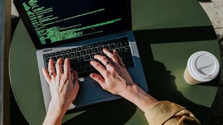 Hands Typing Coding Laptop Hands Typing Coding Laptop