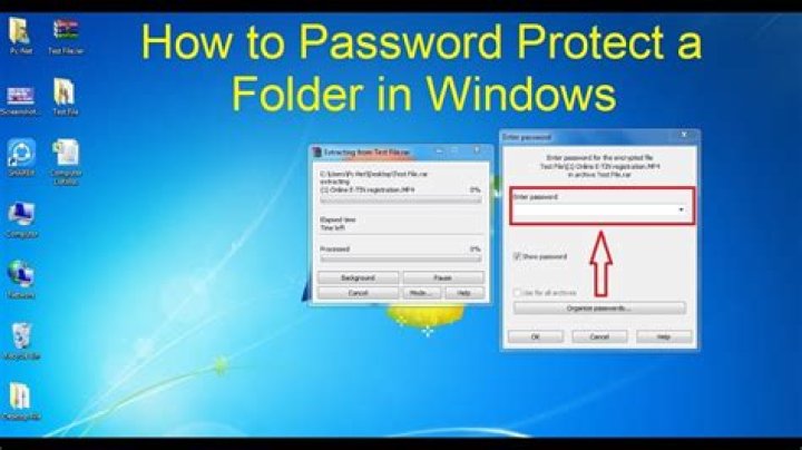 How do i password protect a Dropbox folder