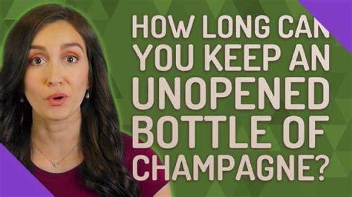 How Long Does Champagne Last Unopened