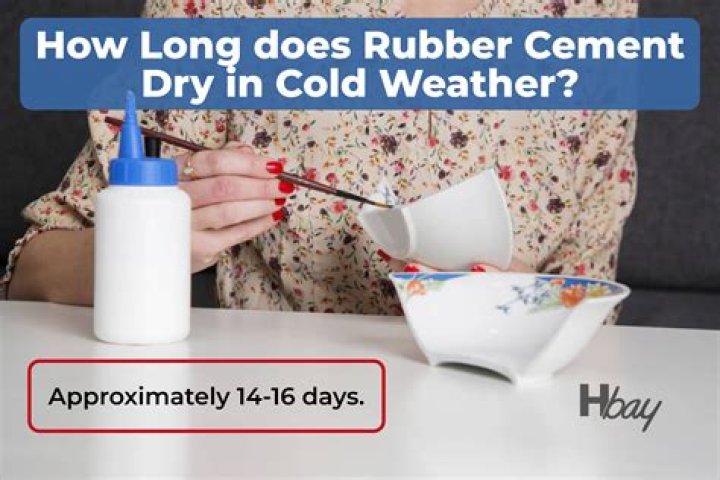 How Long Does It Take For Rubber Cement To Cure