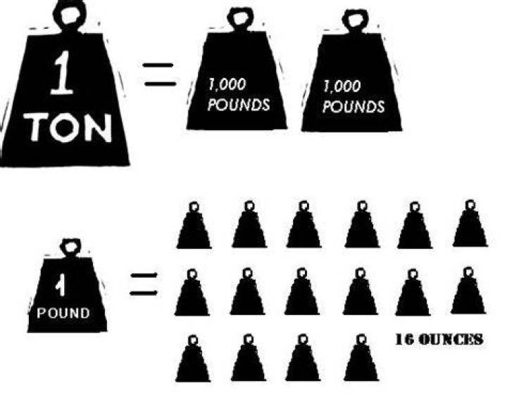 How Much Does A Ton Weigh