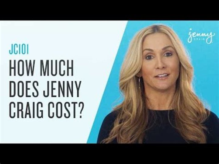 How Much Does Jenny Craig Cost